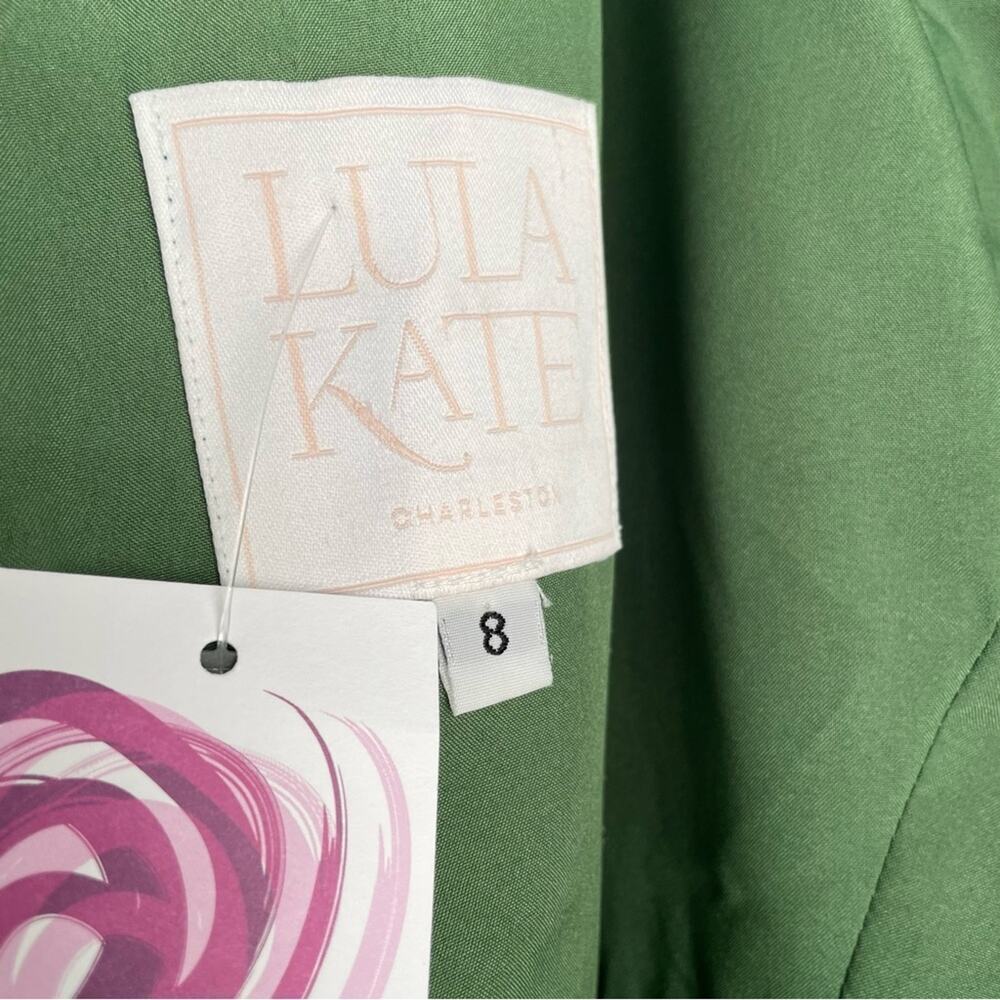 Lula Kate Harper With Dahlia Forest Green Dress Nwt Sz 8 — image 8 of 8